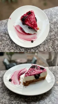 تشيز كيك بالتوت (Cheesecake)