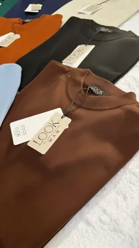 تيشيرت رجالي سادة - لوك مان (Look Man)