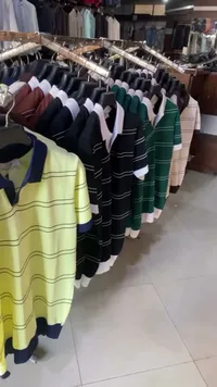 قميص بولو رجالي مخطط
