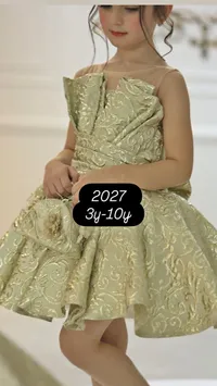 فستان سهرة للأطفال - موديل 2027