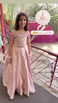 فستان سهرة للبنات - نور وجنى