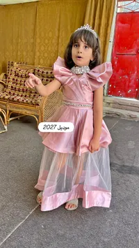فستان سهرة بناتي - موديل 2027