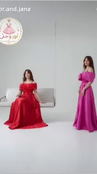 فستان سهرة للبنات - نور وجنى