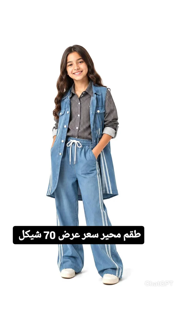 طقم ملابس أطفال - ملابس أطفال - سوق غزة