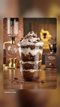 مشروب قهوة بارد - دبي كوفي زون (Dubai Coffee Zone)