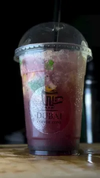 مشروب بارد منعش - دبي كوفي زون (Dubai Coffee Zone)