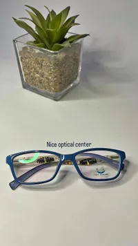 نظارة طبية بإطار أزرق - نايس أوبتيكال سنتر (Nice Optical Center)