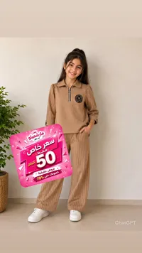 طقم ملابس أطفال - مارشميلو ستور - سوق غزة