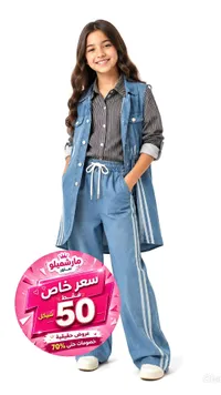 طقم ملابس أطفال - مارشميلو ستور - سوق غزة