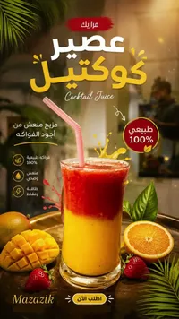 عصير كوكتيل - مزازيك