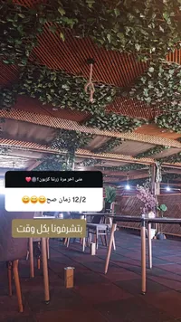 مطعم ومقهى - جلسات خارجية