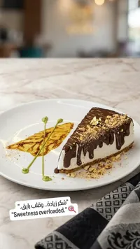 تشيز كيك الشوكولاتة الفاخر