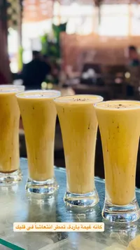 مشروب ميلك شيك بارد