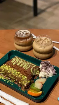 طبق كريب الشوكولاتة والفستق