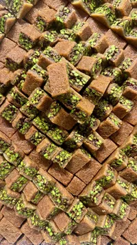 كنافة أصابع بالفستق الحلبي