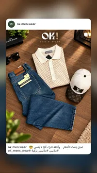 تشكيلة ملابس رجالية - OK! MEN'S WEAR