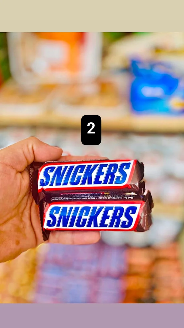 شوكولاتة سنيكرز (Snickers) - مواد غذائية وبقالة - سوق غزة