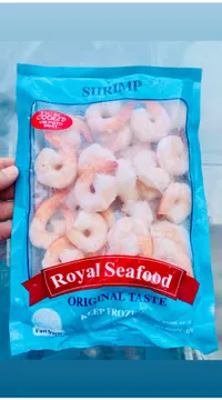 روبيان مطبوخ ومجمد - رويال سي فود (Royal Seafood)