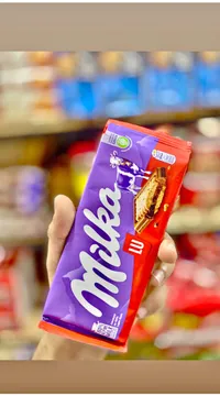 شوكولاتة بالحليب مع بسكويت لو - ميلكا (Milka)