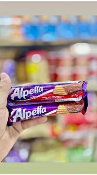 ويفر بالشوكولاتة والبندق - ألبيلا (Alpella)
