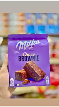 كيك براونيز بالشوكولاتة - ميلكا (Milka)