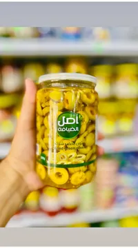 زيتون أخضر شرائح - أصل الضيافة