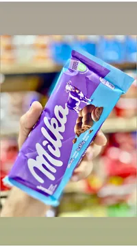 شوكولاتة بالحليب الهشة - ميلكا (Milka)