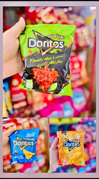 رقائق ذرة دوريتوس - حار نار بالليمون (Doritos)