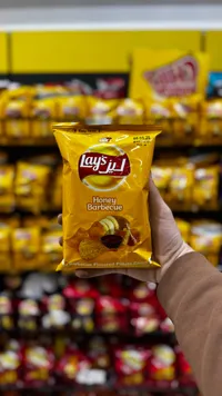 شيبس العسل والباربيكيو - لايز