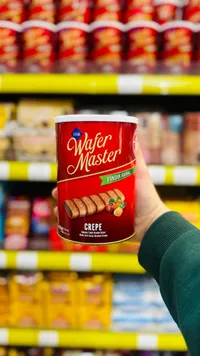 ويفر محشو بكريمة البندق - ويفر ماستر (Wafer Master)