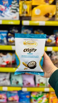 برالين شوكولاتة بالحليب مع حشوة كريمية وحبوب مقرمشة - ويتورز (Witor's)