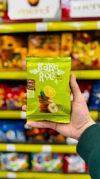 سناكس القمح المخبوز بنكهة الليمون والفلفل الحار - بيك رولز (Bake Rolz)