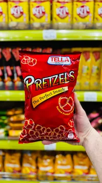 بريتزلز مملح - تيلا (Tella)