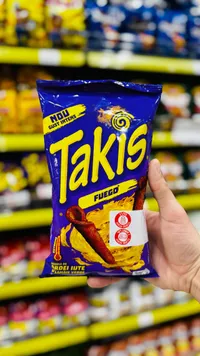 رقائق الذرة الحارة تاكيس فيغو (Takis)