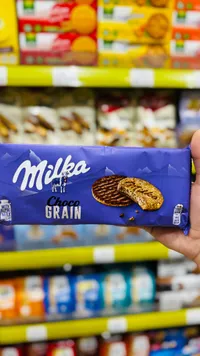 بسكويت الشوكولاتة والحبوب - ميلكا (Milka)