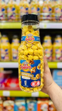 فشار بنكهة الميلك شيك - بوب كورن