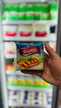 جبنة شرائح للساندويتشات - تياما (Teama)