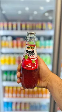 مشروب بذور الريحان بنكهة الرمان - إمام (Imam)