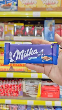 شوكولاتة بالحليب محشوة ببسكويت أوريو - ميلكا (Milka)