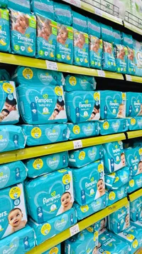 حفاضات أطفال بيبي دراي - بامبرز (Pampers) - سوق غزة