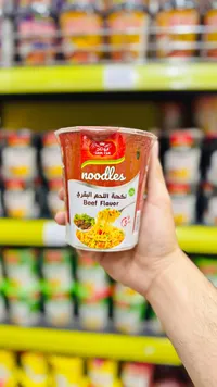نودلز بنكهة اللحم البقري - أبو تاج