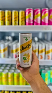 مشروب غازي بالليمون والنعناع - شويبس (Schweppes)