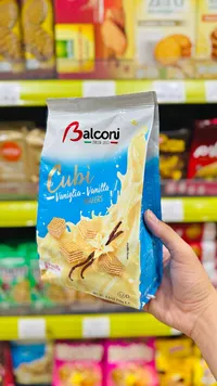 ويفر مكعبات بنكهة الفانيليا - بالكوني (Balconi)