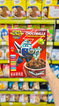 حبوب إفطار شوكوبولز - سوبر وينجز (Super Wings)
