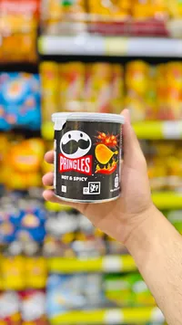 رقائق بطاطس حارة - برينجلز (Pringles)