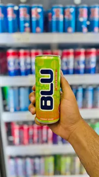 مشروب طاقة بنكهة التفاح والشمام - بلو (Blu)