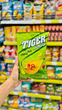 شيبس بنكهة الشطة والليمون - تايجر (Tiger)