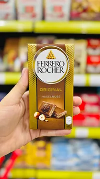 شوكولاتة فيريرو روشيه أوريجينال بالبندق (Ferrero Rocher)