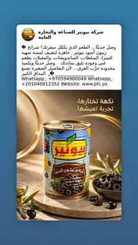 شرائح زيتون أسود - بيونير