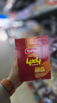 بسكويت كراميل 4x4 - تركو